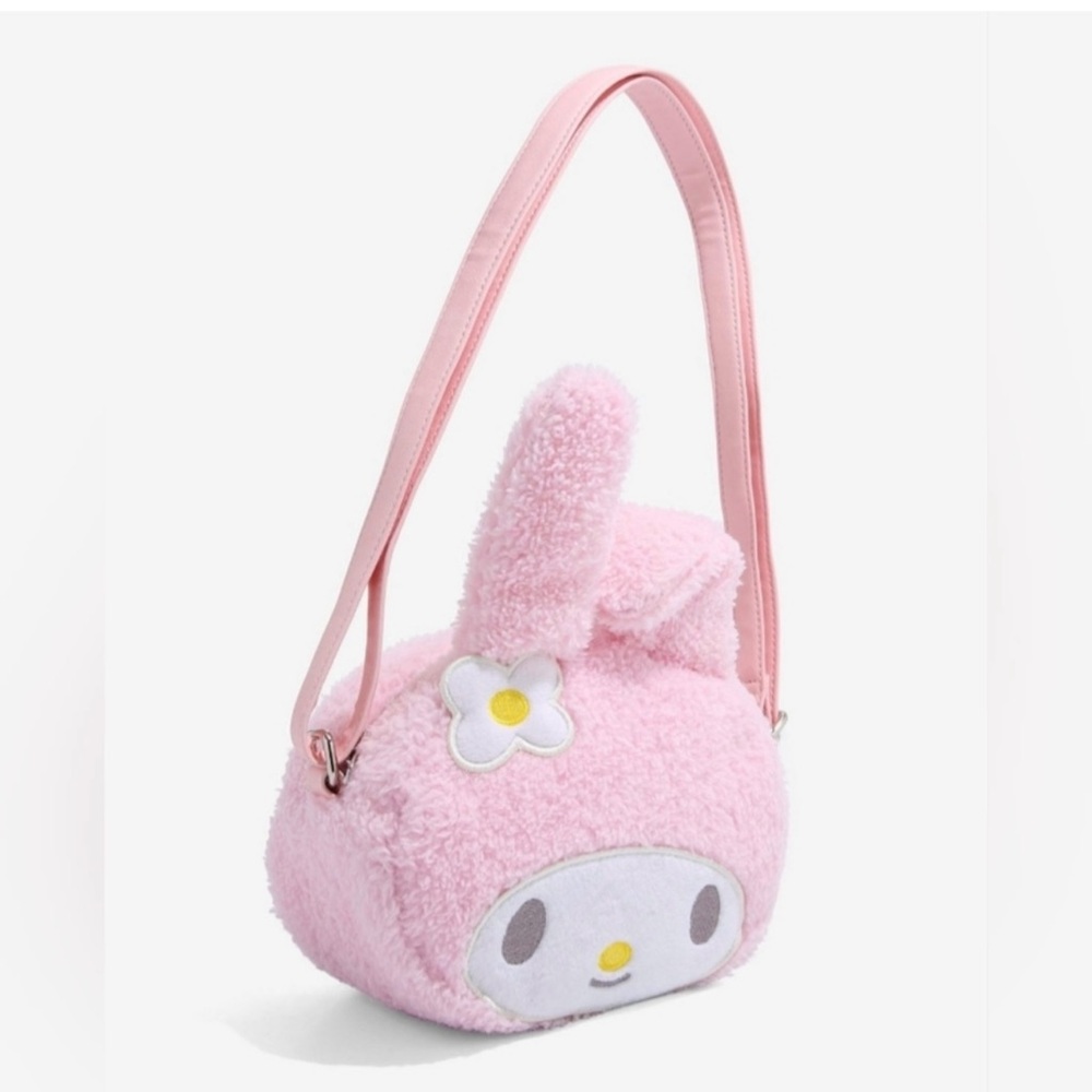 Loungefly Hello Kitty My Melody Plush Crossbody - In Hand